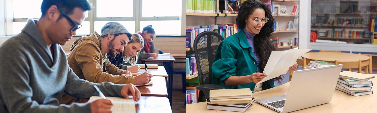 English Collage students