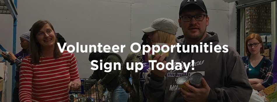 Volunteer Opportunities, Sign up today!