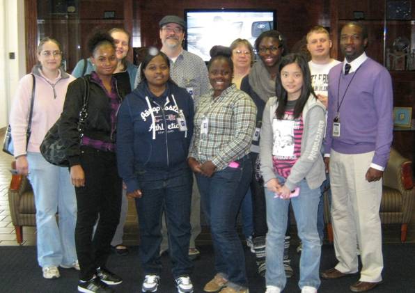 Science Club trip to the GBI Forensic Lab Headquarters in Decatur, GA.