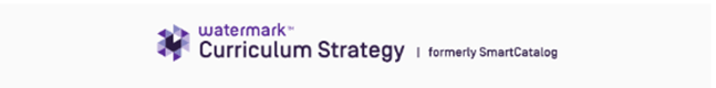 Watermark Curriculum Strategy, formerly SmartCatalog